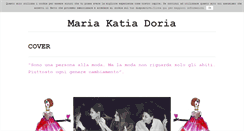 Desktop Screenshot of mariakatiadoria.com